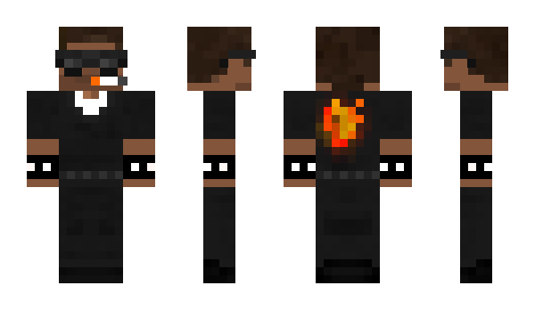 Minecraft skin Evil_Wolf