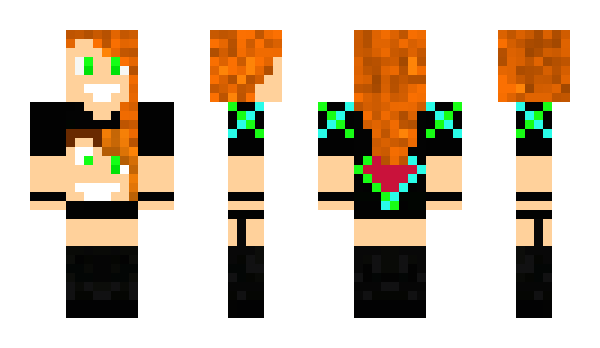 Minecraft skin Viksia