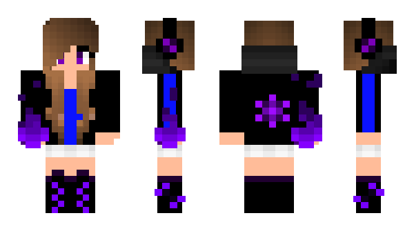 Minecraft skin _Fiona