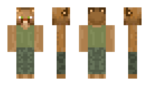 Minecraft skin Trishk