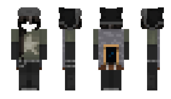 Minecraft skin Leesvoer