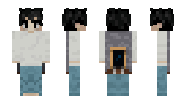 Minecraft skin monotond