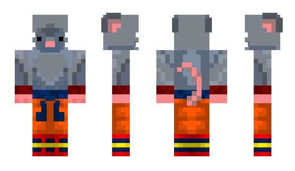Minecraft skin ItsTheMeatRat