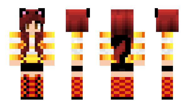 Minecraft skin Vaenna