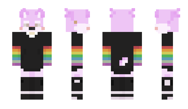 Minecraft skin HEWWOOOOO