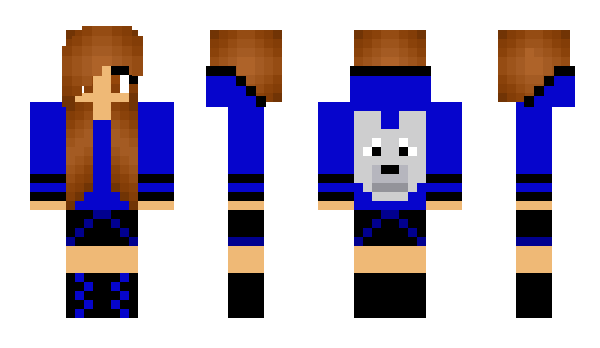 Minecraft skin TheFemaleAlpha