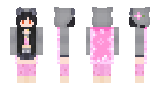 Minecraft скин по нику fi_rose