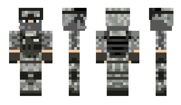 Minecraft skin Sniper_Soldier