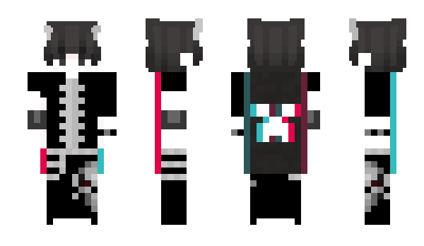 Minecraft skin Xx_ANGR0N_xX