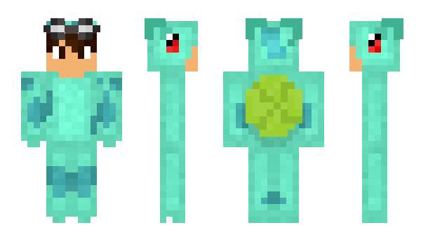 Minecraft skin BulbaManiac