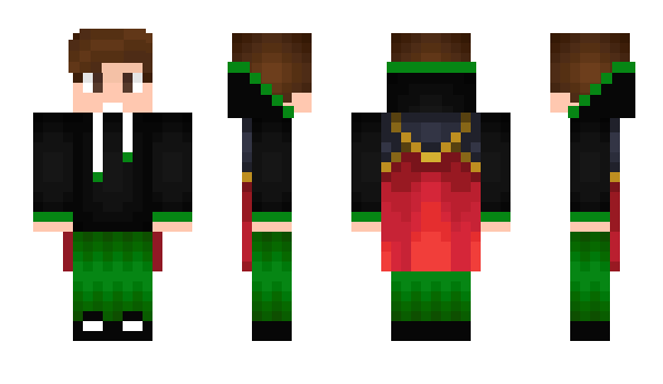 Minecraft skin LuxTheCreeperBoy