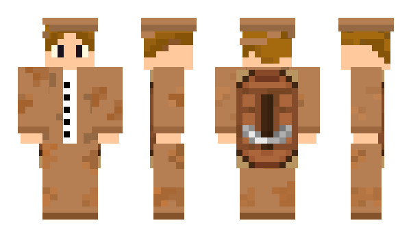 Minecraft skin GermanMustard