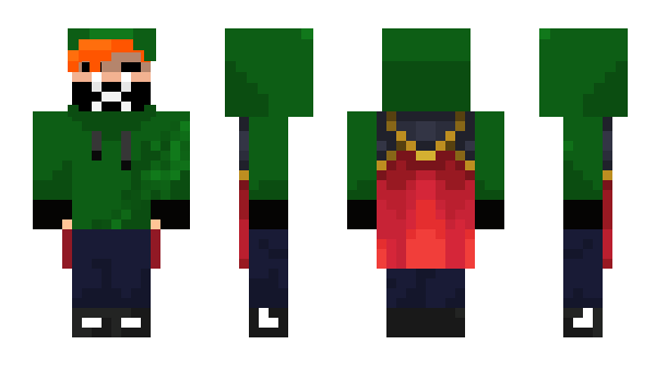 Minecraft skin Samomosurus