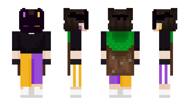 Minecraft skin RaDaCreetur