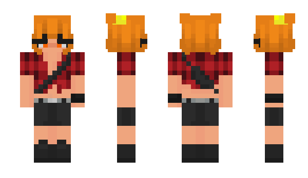 Minecraft skin AliceDvach