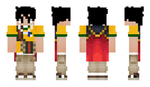 Minecraft skin Astekowsky