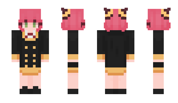 Minecraft skin Haruri