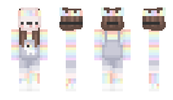 Minecraft skin Aquaqua144