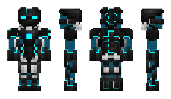 Minecraft skin RedBlake