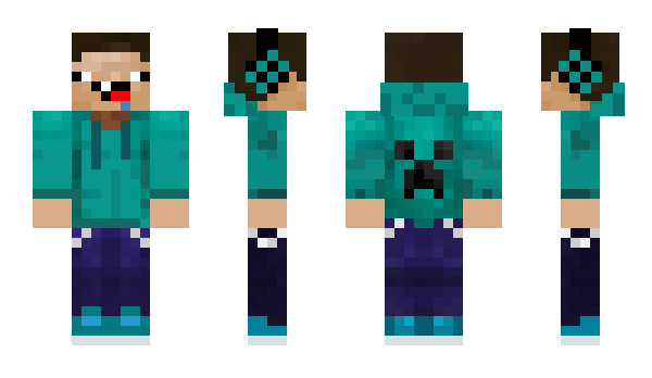 Minecraft skin LithiumAxel