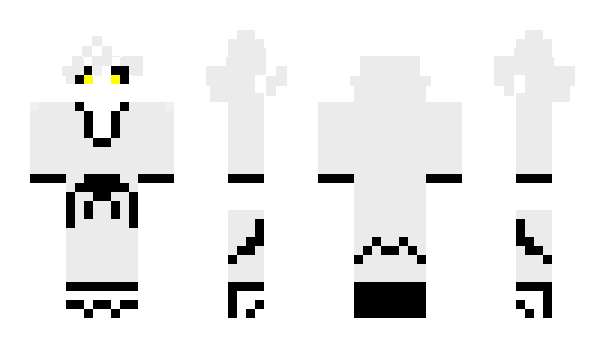 Minecraft skin starplatinumoh