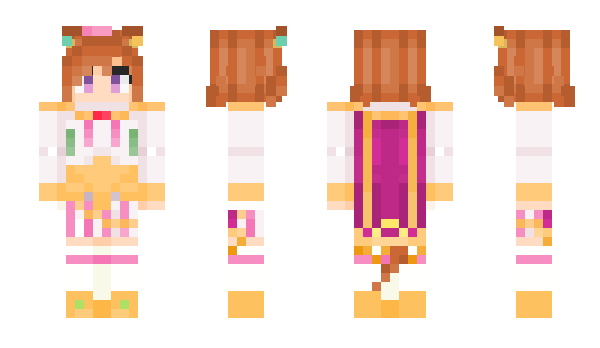 Minecraft skin Lunaac