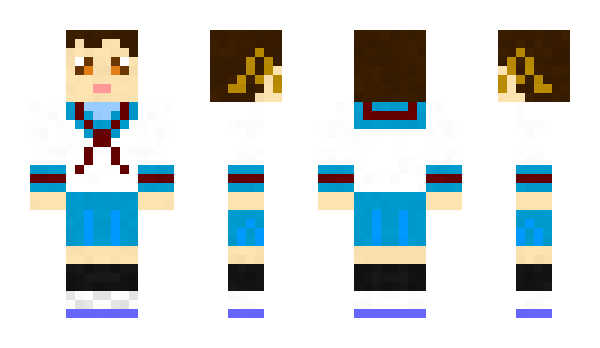 Minecraft skin AyuMun