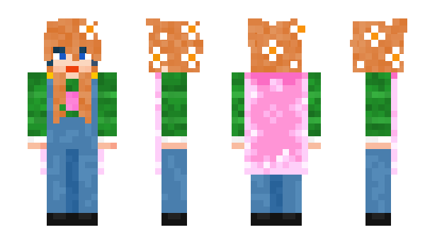 Minecraft скин по нику Silly_Lydia