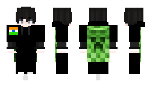 Minecraft скін по ніку R4GN4R_COMEBACK