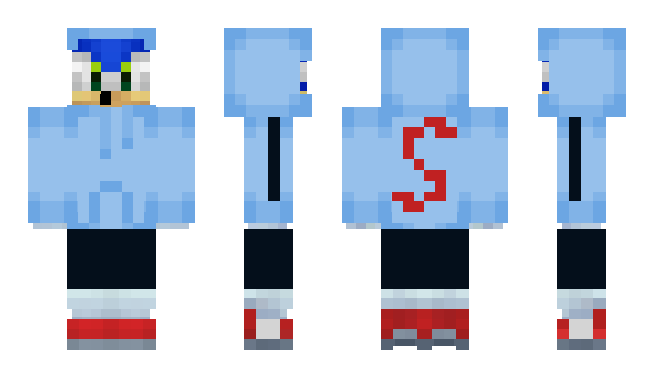 Minecraft skin SuperSonicGamAR