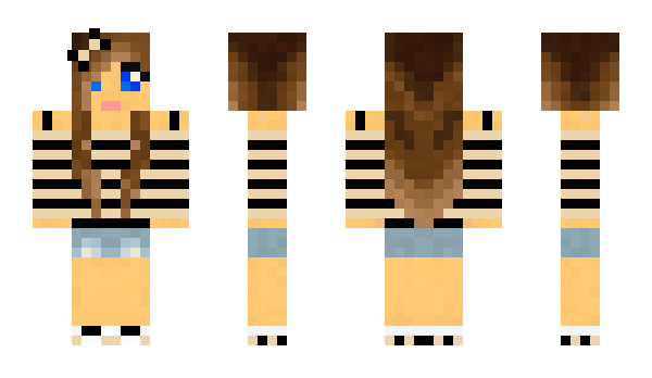 Minecraft skin passinggirl