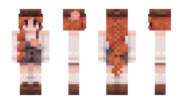 Minecraft скин по нику Nossna