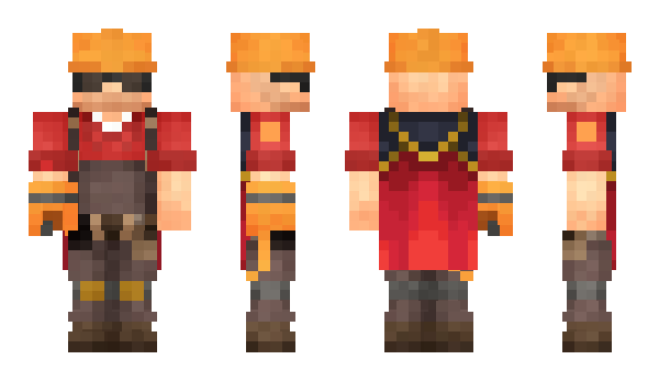 Minecraft skin f2p_engineer