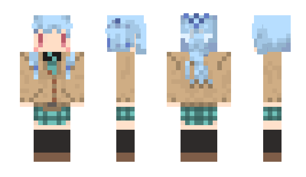 Minecraft skin Gliy