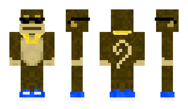 Minecraft skin Gusted