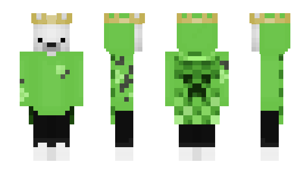 Minecraft skin Cloffie