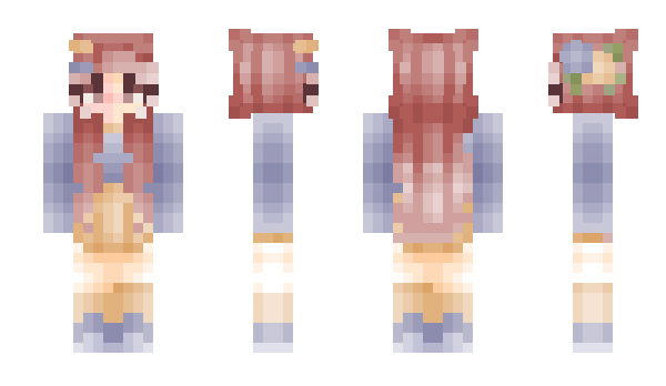 Minecraft skin hipalette