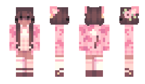 Minecraft skin TaliaMarlia