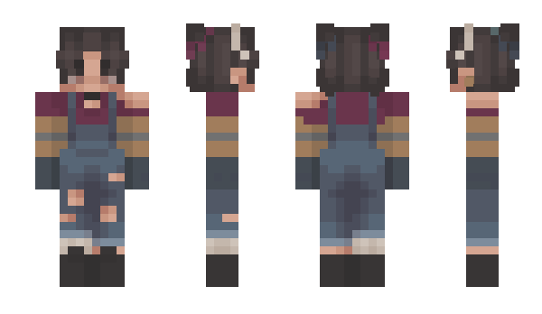 Minecraft skin OpalescentWitch