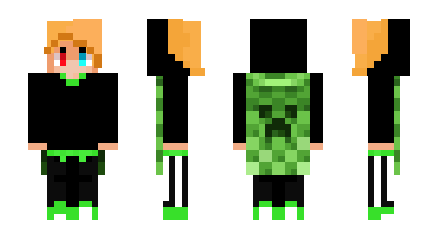 Minecraft skin H3ojewken