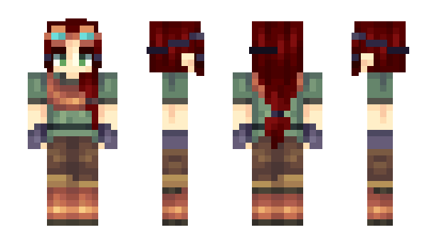 Minecraft скин по нику SenseiRed