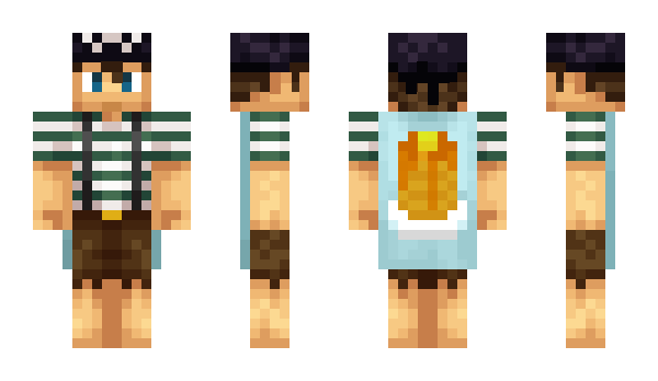 Minecraft skin CreamPvP