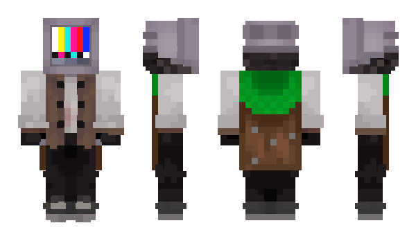 Minecraft skin Cubic_X