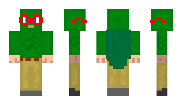 Minecraft skin Monstor