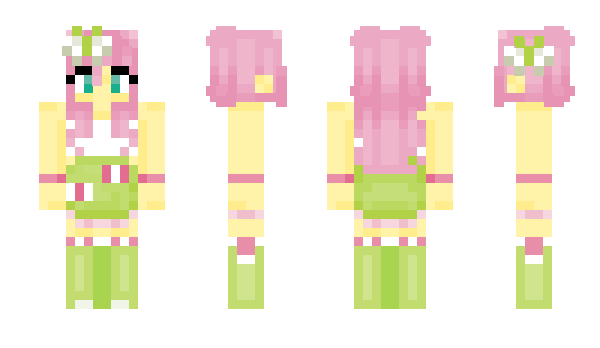 Minecraft skin pinksparklr