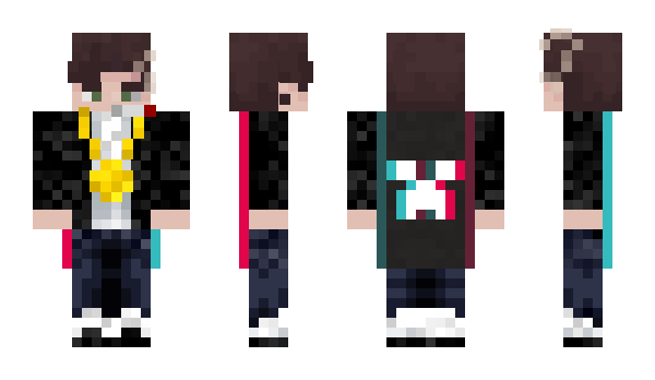 Minecraft skin ECTb_IIOPOX