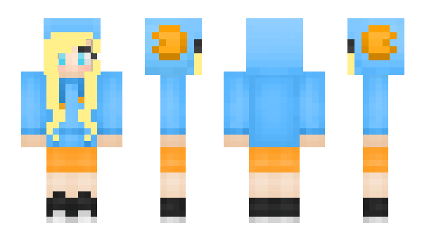 Minecraft skin PaulineMarie83