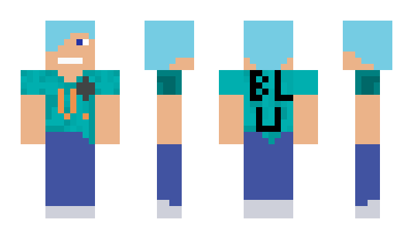 Minecraft skin bluu20