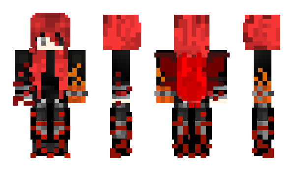 Minecraft skin MlleLuna_