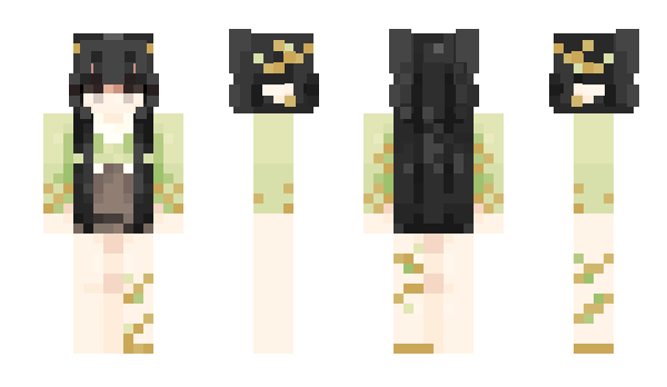 Minecraft skin cowprint